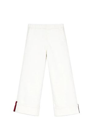 Pantalone bambino in denim con Web GUCCI KIDS | 855965XDDFB9692